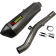 (image for) Akrapovič Single Titanium Muffler w/ Carbon End Cap for Kawasaki Concours 14 08-17