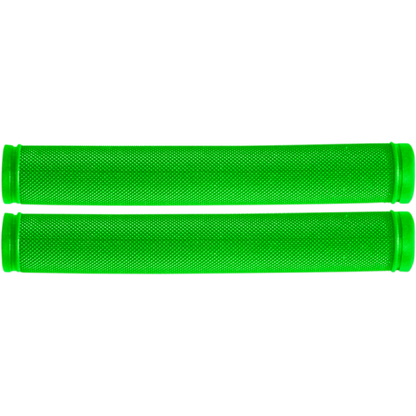 (image for) RACE SHOP INC. 7" Colored Rubber Grips - Green
