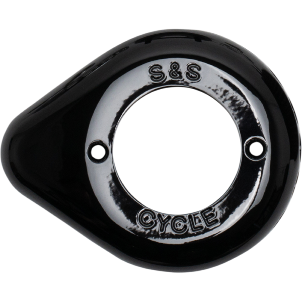 (image for) S&S CYCLE Gloss Black Teardrop Cover