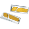 (image for) Kuryakyn LED Front Reflectors for Honda GL1800 Gold Wing & F6B