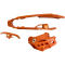 (image for) Acerbis Chain Guide and Slider Set - Orange