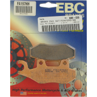 (image for) EBC Double-H Sintered Rear Brake Pads 1721-0211