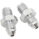 (image for) 3/8"-24 inverted flare, #3 male, straight (pr.) Banjo Bolt/Fitting