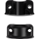 (image for) Chrome 1 1/4" Twin Round Handlebars, 10" End Rise
