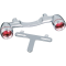 (image for) Bullet Light Rear Turn Signal Bar Chrome