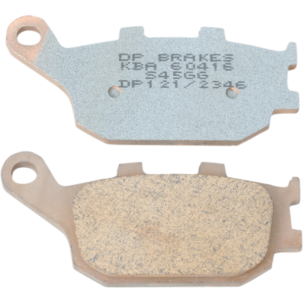 (image for) DP Brakes Standard Rear Brake Pad for Honda NC700XA DCT/ABS 12-17 (3-piston front caliper)