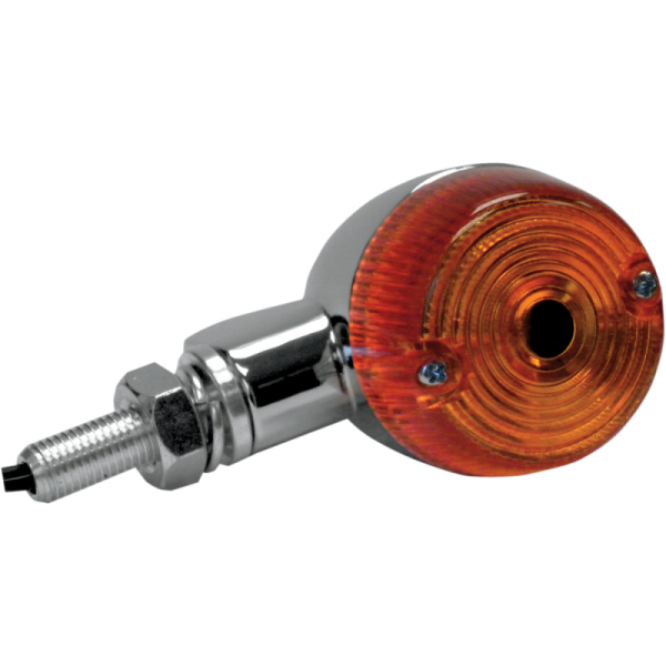 (image for) K&S TECHNOLOGIES Chrome Round #1 Marker Light (Single Filament)