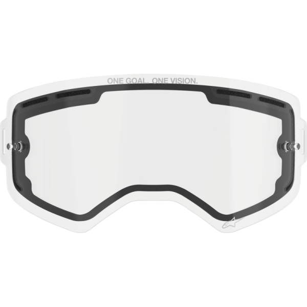 (image for) ALPINESTARS GOGGLES Alpinestars Supertech Replacement Lens, Double Pane Clear