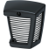 (image for) Satin Black Hypercharger ES Horn Cover