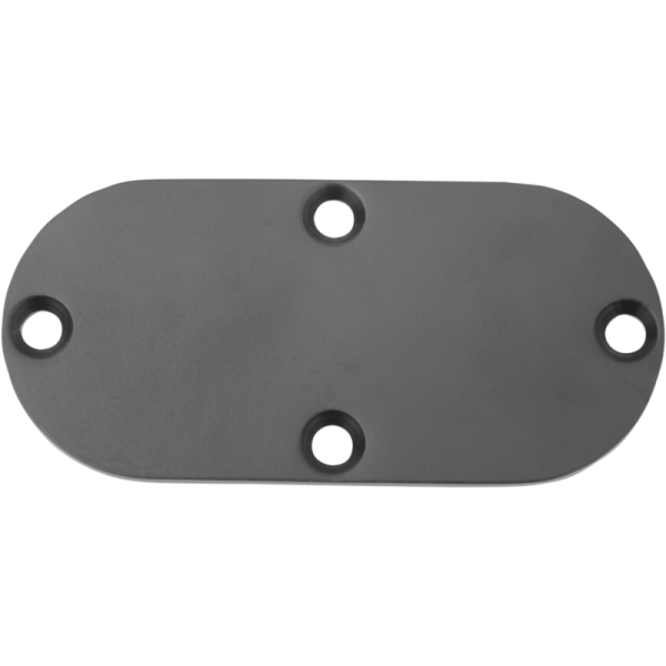 (image for) Drag Specialties Primary Chain Inspection Cover, Flat Black