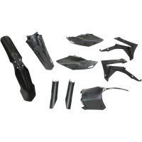 (image for) Acerbis Replacement Plastic Full Kit - Black