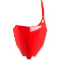 (image for) UFO Front Number Plate - 00-22 CR red