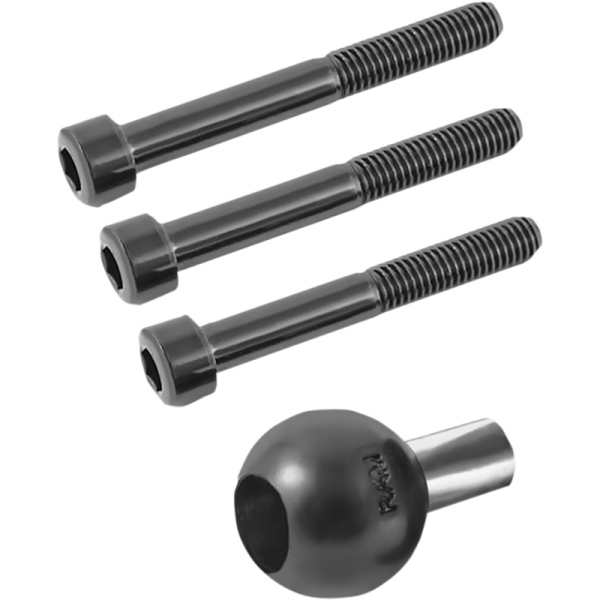 (image for) RAM MOUNT RAM Motorcycle Handlebar Clamp Base with M8 Bolts