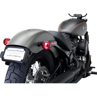 (image for) Curved License Plate Mount - Slick Signal