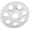 (image for) Drag Specialties 51-Tooth Dished Rear Sprocket, Chrome