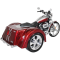 (image for) GTX Sportster IRS Trike Conversion Kit for XL 2014-2022