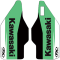 (image for) Factory Effex Lower Fork Guard Graphics - Kawasaki KX250F 09-16, KX450F 09-15