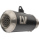 (image for) LeoVince LV-10 Black Stainless Steel Slip-On Exhaust
