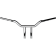(image for) Chrome 1 1/4" One-Piece Kage Fighter T-Bars, 10" End Rise