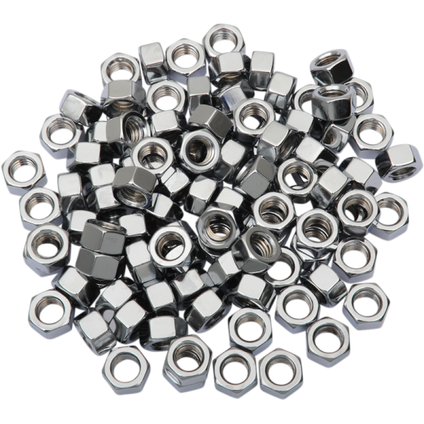 (image for) Drag Specialties Chrome Hex Nut 5/16"-24