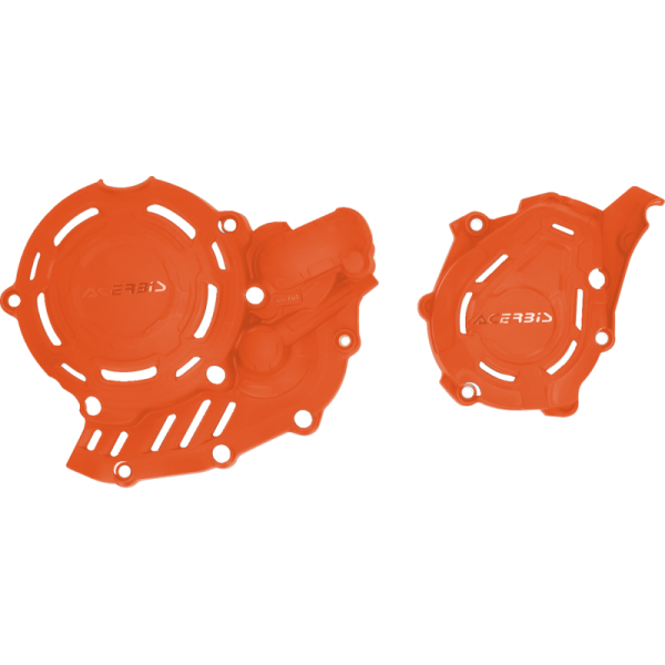 (image for) Acerbis X-Power Engine Cover Kit - Orange 16
