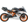 (image for) Yoshimura RS-9 Dual Muffler Slip-On for KTM RC 390 15-16