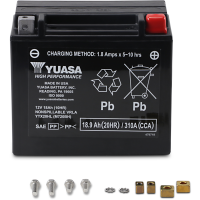 (image for) Yuasa High-Performance Factory-Activated AGM Maintenance-Free Battery for Victory Cross Country, Cross Country Tour 14-17