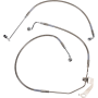 (image for) Clear-Coated Rear Brake Line Kit 1741-6340
