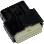 (image for) Black 16-Pin Female Connector