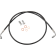 (image for) Black Vinyl/Stainless Braided Brake Line