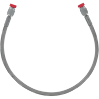 (image for) Chrome Brake Line 15"