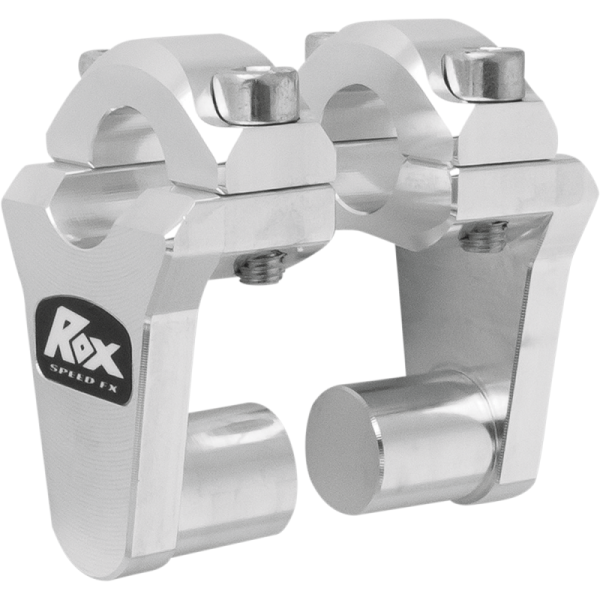 (image for) Rox Speed FX Pivoting Handlebar Riser, Natural aluminum