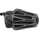 (image for) Monster Sucker Air Cleaner Kit - CrossFire, Black w/ Machined Accents