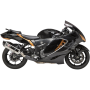 (image for) Race R-77 (Works Finish) Slip-On Muffler for Suzuki GSX1300R Hayabusa 22