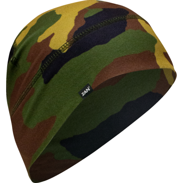 (image for) Zan Headgear SportFlex Beanie - Woodland camo