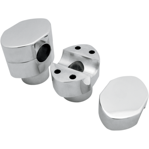 (image for) LA Choppers Springer Riser Kit Chrome 1" Clamping