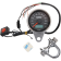 (image for) 220 KM/H Speedometer - Polished w/ Black Face 2.37"