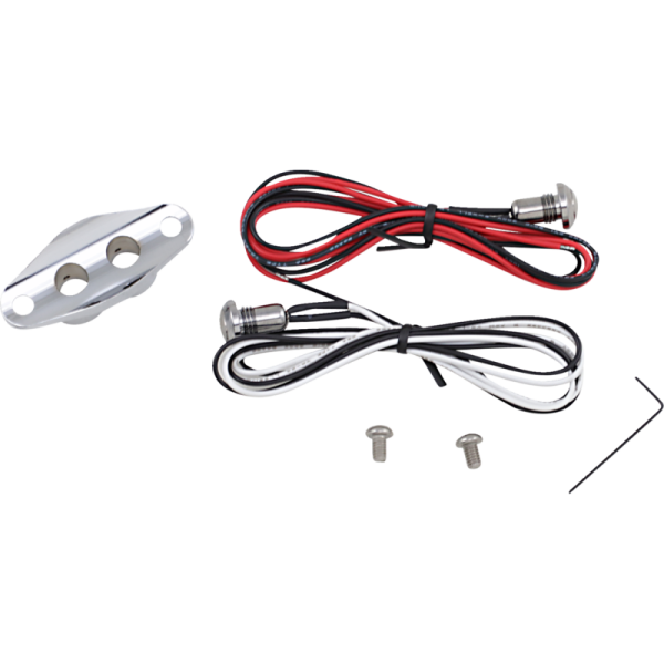 (image for) Drag Specialties Duet Handlebar Switch Kit (Chrome)