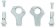 (image for) UFO Plast Jumpy Handguards Mounting Kit - 1 1/8"