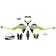 (image for) D'Cor Visuals Complete Graphics Kit - COR 9 Kawasaki, white background