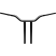 (image for) Gloss Black 1 1/4" One-Piece Kage Fighter T-Bars, 16" End Rise