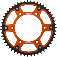 (image for) Supersprox Rear Sprocket - 51T Stealth/Orange