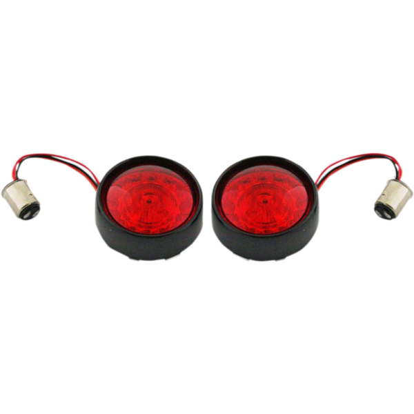 (image for) Custom Dynamics ProBEAM Bullet Bezel 1157 Insert Black/Red