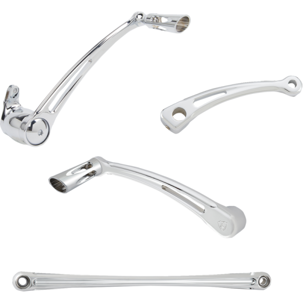 (image for) Arlen Ness Deep Cut Solo Foot Control Kit Chrome