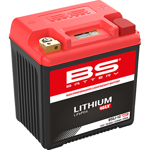 (image for) BS BATTERY High Performance Lithium Max Battery - 216WH 900CCA