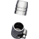(image for) Grooved Chrome Hose Ends 5/16", 3/8"