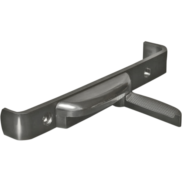 (image for) RIVCO PRODUCTS Aero Pegs Flip-Out Highway Pegs, Gloss Black Anodized