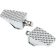 (image for) LA Choppers County Line Male Mount Footpegs - Chrome