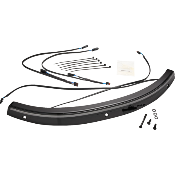 (image for) CIRO LLC Black Solaire LED Windshield Trim