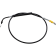 (image for) Black Vinyl/Stainless Braided Clutch Cable/Line